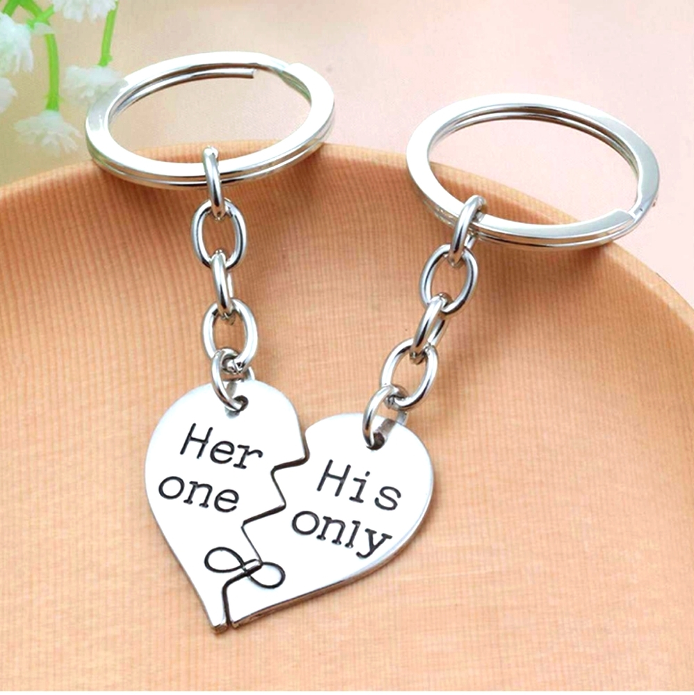 His and Hers Broken Heart Jewelry